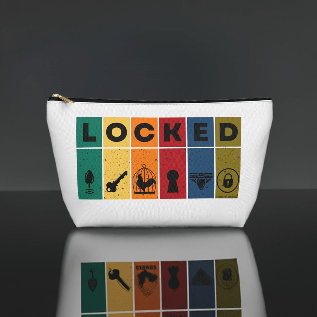 Bags Locked Blocks Chastity Pouch - Lockedboy Athletics LEATHERDADDY BATOR