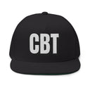 Hats One size / Black INTO: CBT Embroidered Flat Bill Cap – Kink Hat for Cock and Ball Torture Fans, Pain-Play Enthusiasts & Bold Fetish Expression LEATHERDADDY BATOR