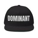 Hats One size / Black INTO: DOMINANT Embroidered Flat Bill Cap – Kink Hat for Tops, D-Types & Commanding Presence LEATHERDADDY BATOR