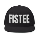 Hats One size / Black INTO: FISTEE Embroidered Flat Bill Cap – Kink Hat for Receptive Players, Queer Submission & Deep Connection LEATHERDADDY BATOR