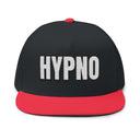 Hats One size / Black/Red INTO: HYPNO Embroidered Flat Bill Cap – Kink Hat for Erotic Hypnosis Lovers, Mind Control Enthusiasts & Trance Junkies LEATHERDADDY BATOR