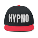 Hats One size / Black/Red INTO: HYPNO Embroidered Flat Bill Cap – Kink Hat for Erotic Hypnosis Lovers, Mind Control Enthusiasts & Trance Junkies LEATHERDADDY BATOR