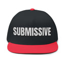 Hats One size / Black/Red INTO: SUBMISSIVE Embroidered Flat Bill Cap – Kink Hat for Service-Oriented Individuals & Power Exchange Play LEATHERDADDY BATOR