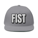 Hats One size / Grey INTO: FIST Embroidered Flat Bill Cap – Kink Hat for Fisting Enthusiasts, Hardcore Players & Queer Power Play LEATHERDADDY BATOR
