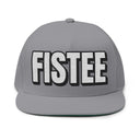 Hats One size / Grey INTO: FISTEE Embroidered Flat Bill Cap – Kink Hat for Receptive Players, Queer Submission & Deep Connection LEATHERDADDY BATOR