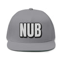 Hats One size / Grey INTO: NUB Embroidered Flat Bill Cap – Kink Hat for Chastity Subs, Shrinked D*s, & Total Denial Devotees LEATHERDADDY BATOR
