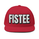 Hats One size / Red INTO: FISTEE Embroidered Flat Bill Cap – Kink Hat for Receptive Players, Queer Submission & Deep Connection LEATHERDADDY BATOR