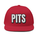 Hats One size / Red INTO: PITS Embroidered Flat Bill Cap – Kink Hat for Armpit Fetishists, Musk Lovers & Scent-Driven Play LEATHERDADDY BATOR