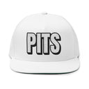 Hats One size / White INTO: PITS Embroidered Flat Bill Cap – Kink Hat for Armpit Fetishists, Musk Lovers & Scent-Driven Play LEATHERDADDY BATOR