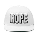 Hats One size / White INTO: ROPE Embroidered Flat Bill Cap – Kink Hat for Rope Tops, Rope Bottoms & Shibari Enthusiasts LEATHERDADDY BATOR