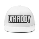 Hats One size / White LTHRDDY Flat Bill Embroidered Cap LEATHERDADDY BATOR