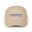 Hats Stone "Daddy's C*mRag" Embroidered Dad Cap (Blue Text) LEATHERDADDY BATOR