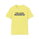 T-Shirt Cornsilk / S Cage Stays On - Lockedboy Athletics Chastity Tshirt LEATHERDADDY BATOR