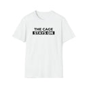 T-Shirt White / S Cage Stays On - Lockedboy Athletics Chastity Tshirt LEATHERDADDY BATOR