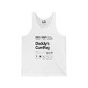 Tank Top XS / White Daddy's C*mrag Unisex Jersey Tank - NEW Design #2 LEATHERDADDY BATOR