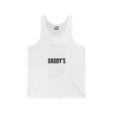Tank Top XS / White Daddy's C*mrag Unisex Jersey Tank - NEW Design #4 LEATHERDADDY BATOR