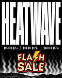 HEATWAVE — Weekend Flash Sale