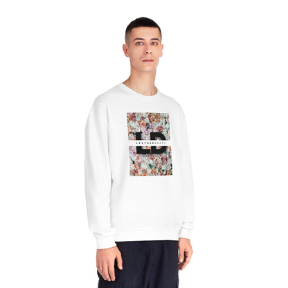 LeatherDaddy Floral Crewneck Sweatshirt - Pinks/Oranges