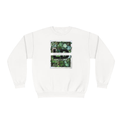 LeatherDaddy Floral Crewneck Sweatshirt - Succulents