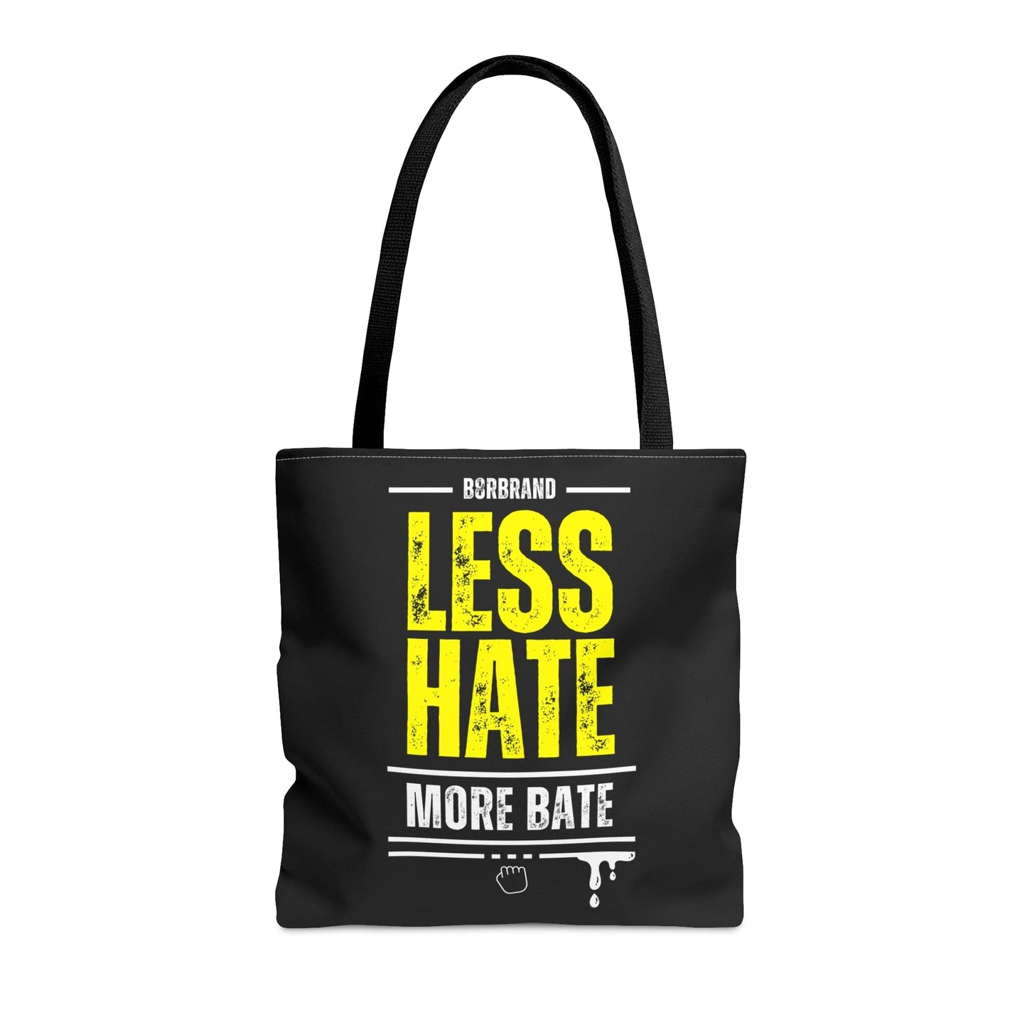 Bags Less Hate, More Bate Tote Bag - B8rBrand - LeatherDaddy Skin Co. LEATHERDADDY BATOR