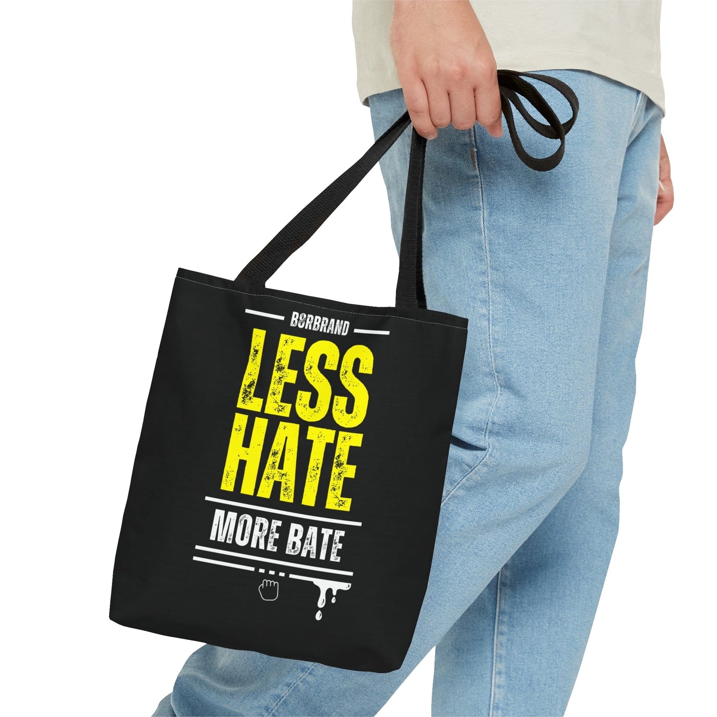 Bags Less Hate, More Bate Tote Bag - B8rBrand - LeatherDaddy Skin Co. LEATHERDADDY BATOR