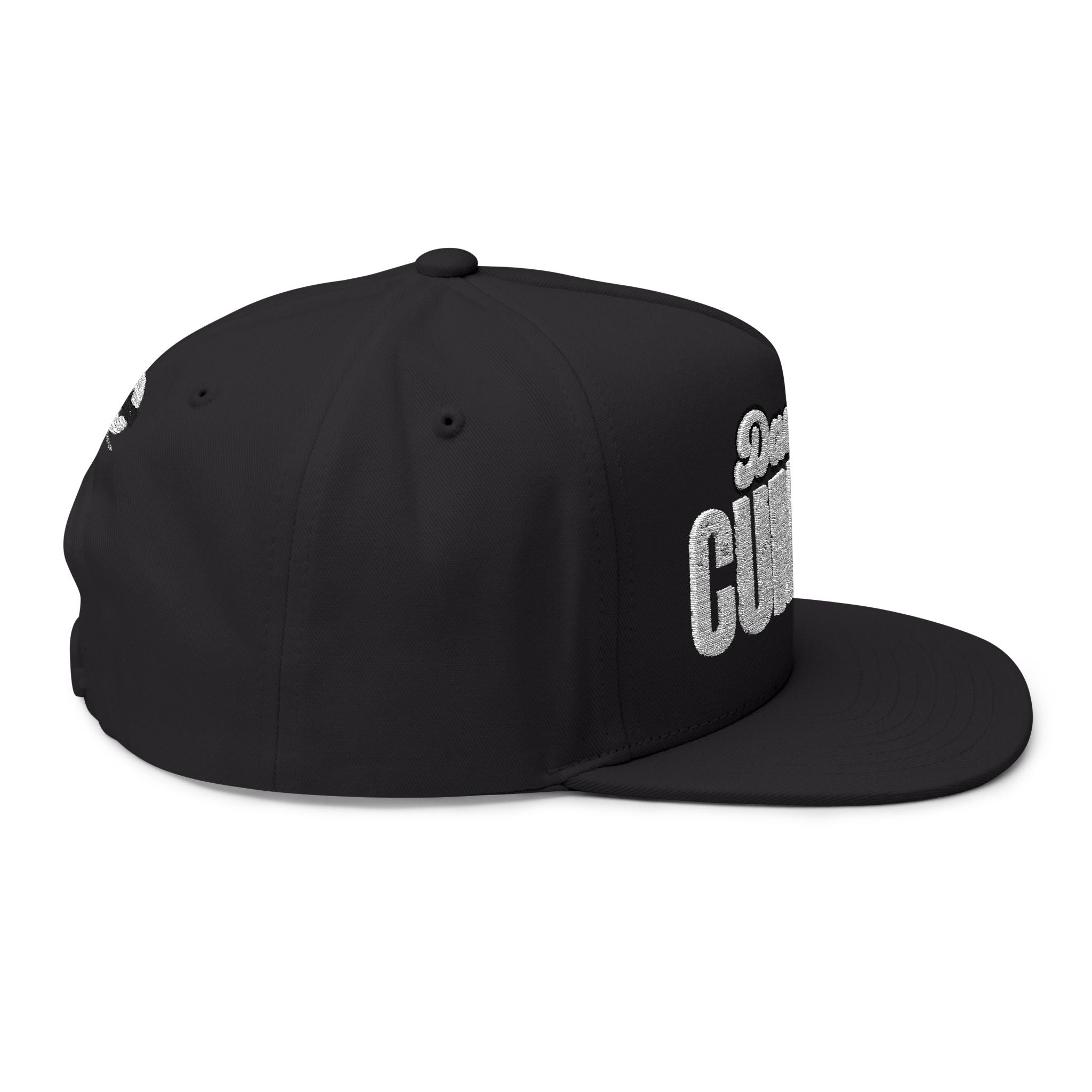 Hats One size / Black Daddy's C*mRag Embroidered Flat Bill Cap - LeatherDaddy™ LEATHERDADDY BATOR