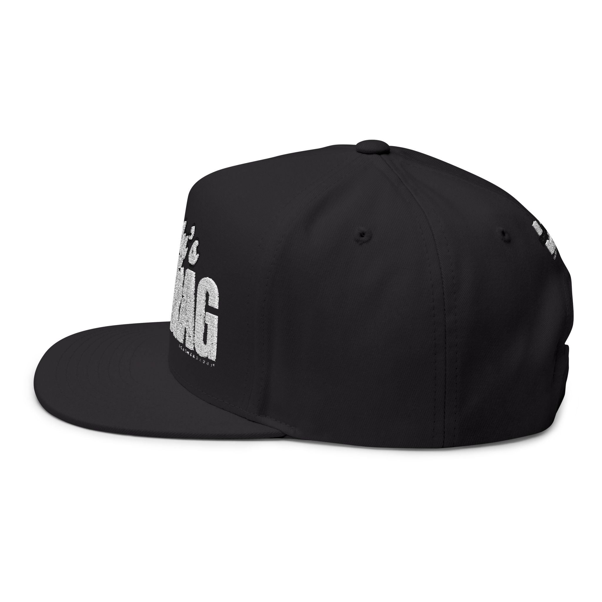 Hats One size / Black Daddy's C*mRag Embroidered Flat Bill Cap - LeatherDaddy™ LEATHERDADDY BATOR