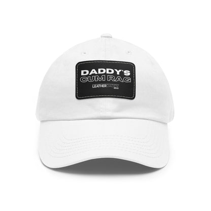Hats White / Black patch / Rectangle / One size Daddy's C*mrag Cap LEATHERDADDY BATOR
