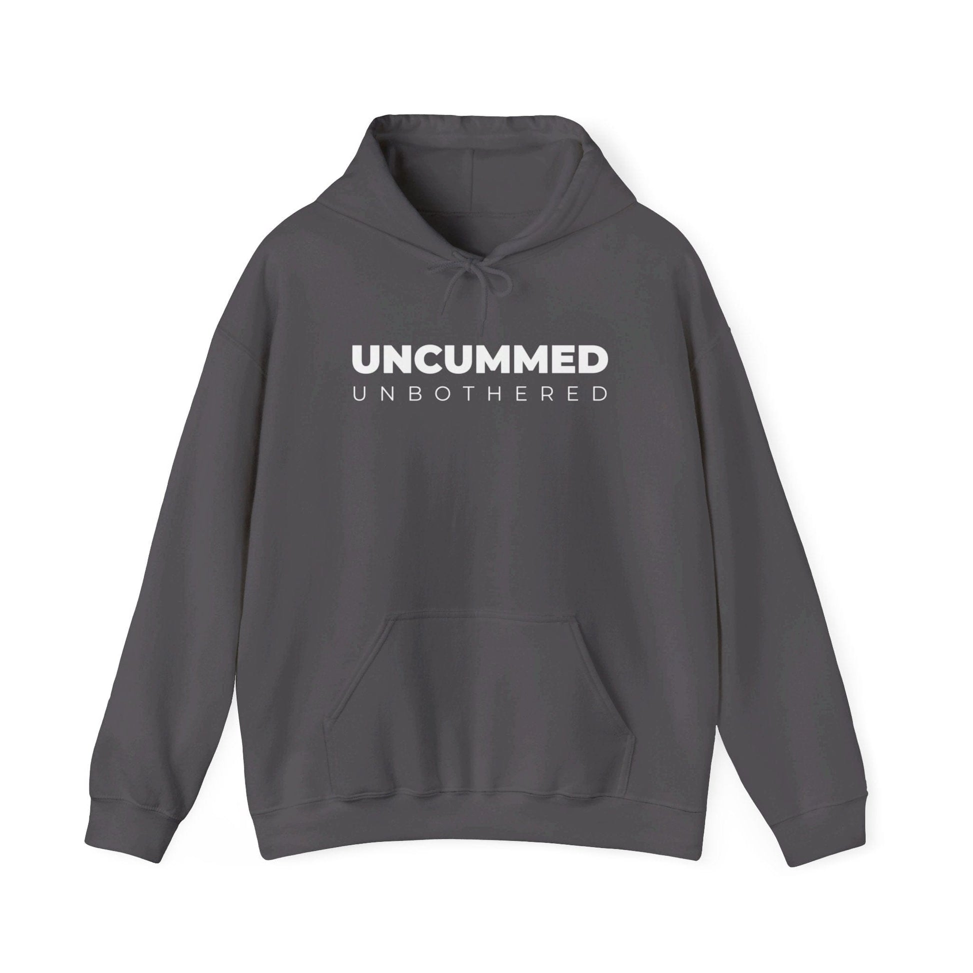 Hoodie Charcoal / S Unc*mmed & Unbothered Hoodie - Lockedboy Athletics by LeatherDaddy LEATHERDADDY BATOR