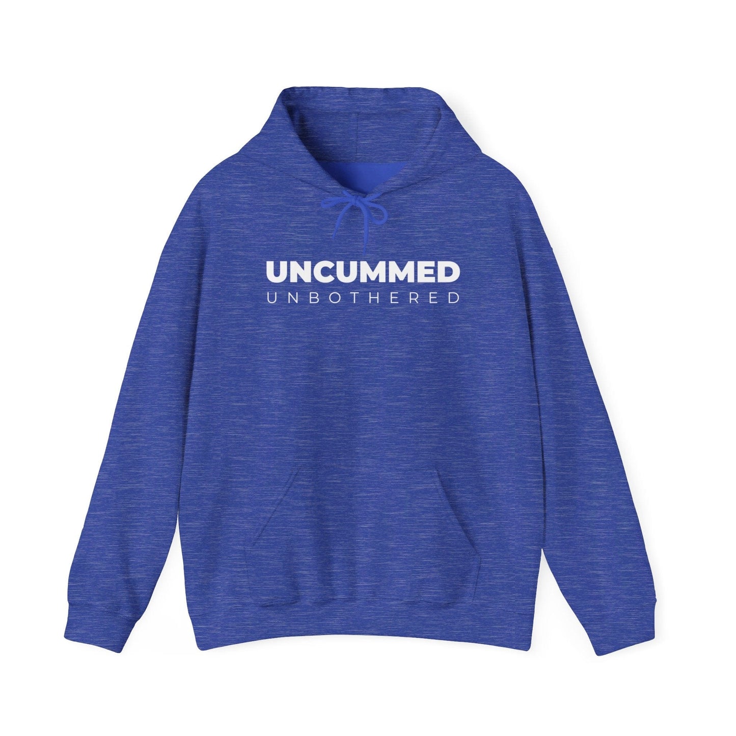 Hoodie Heather Sport Royal / S Unc*mmed & Unbothered Hoodie - Lockedboy Athletics by LeatherDaddy LEATHERDADDY BATOR