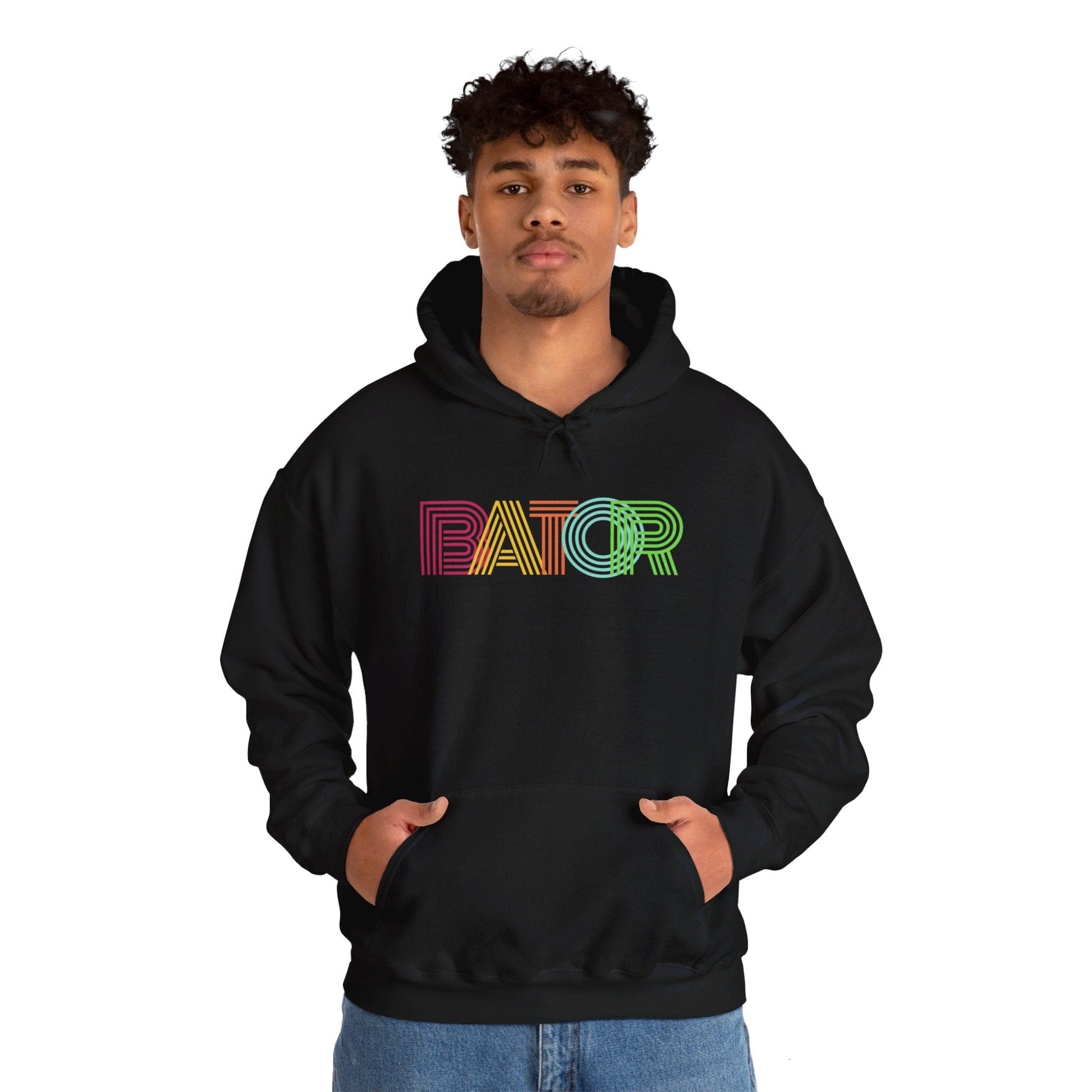 Hoodie Retro BATOR Hoodie - B8rBrand Bate Apparel LEATHERDADDY BATOR