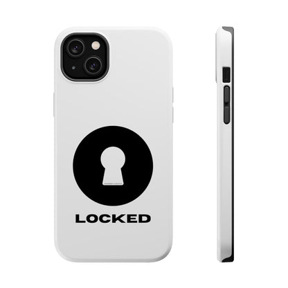 Phone Case iPhone 14 Plus / Glossy Lockedboy MagSafe Tough Case LEATHERDADDY BATOR