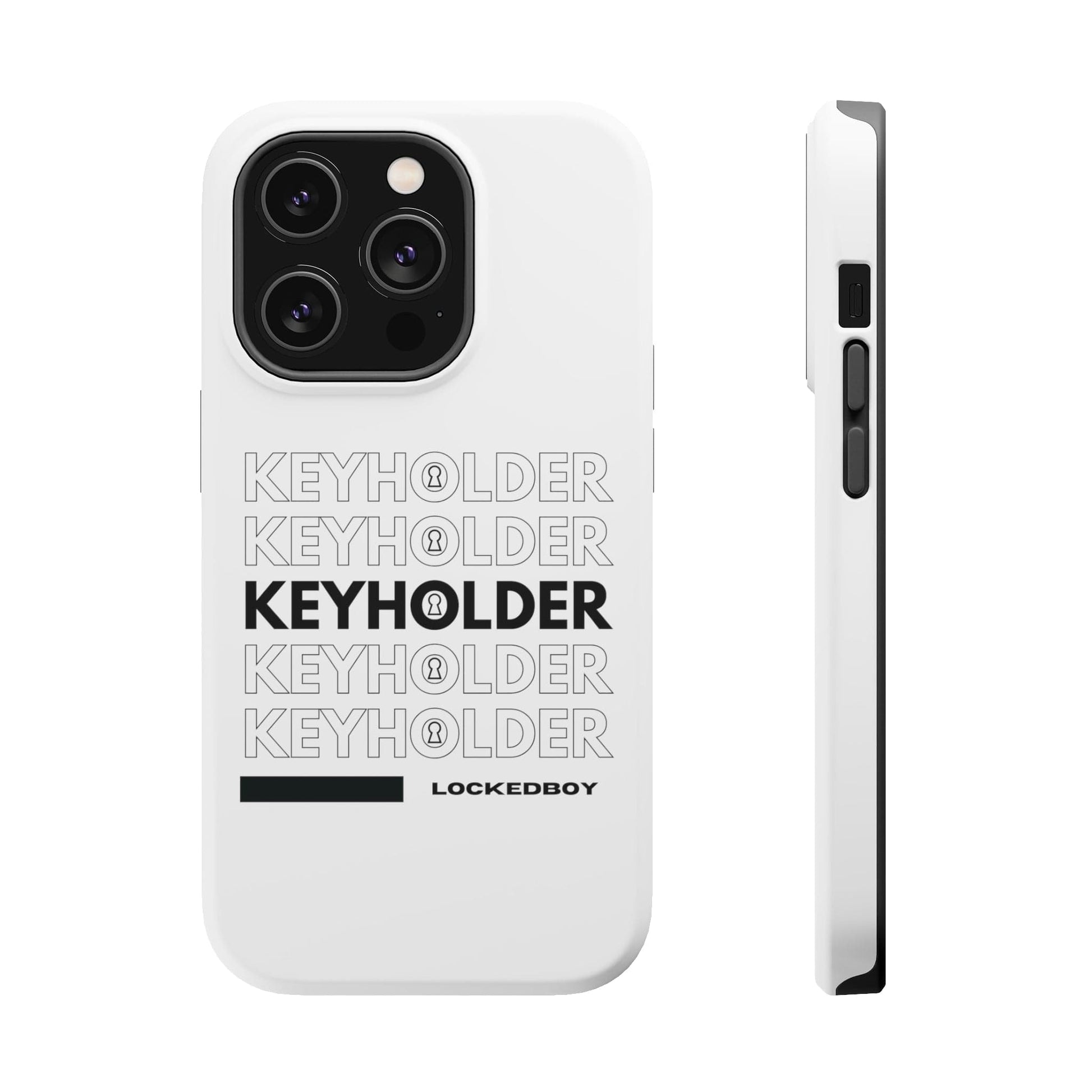 Phone Case iPhone 14 Pro / Matte KeyHolder Bag Inspo MagSafe Tough Cases LEATHERDADDY BATOR