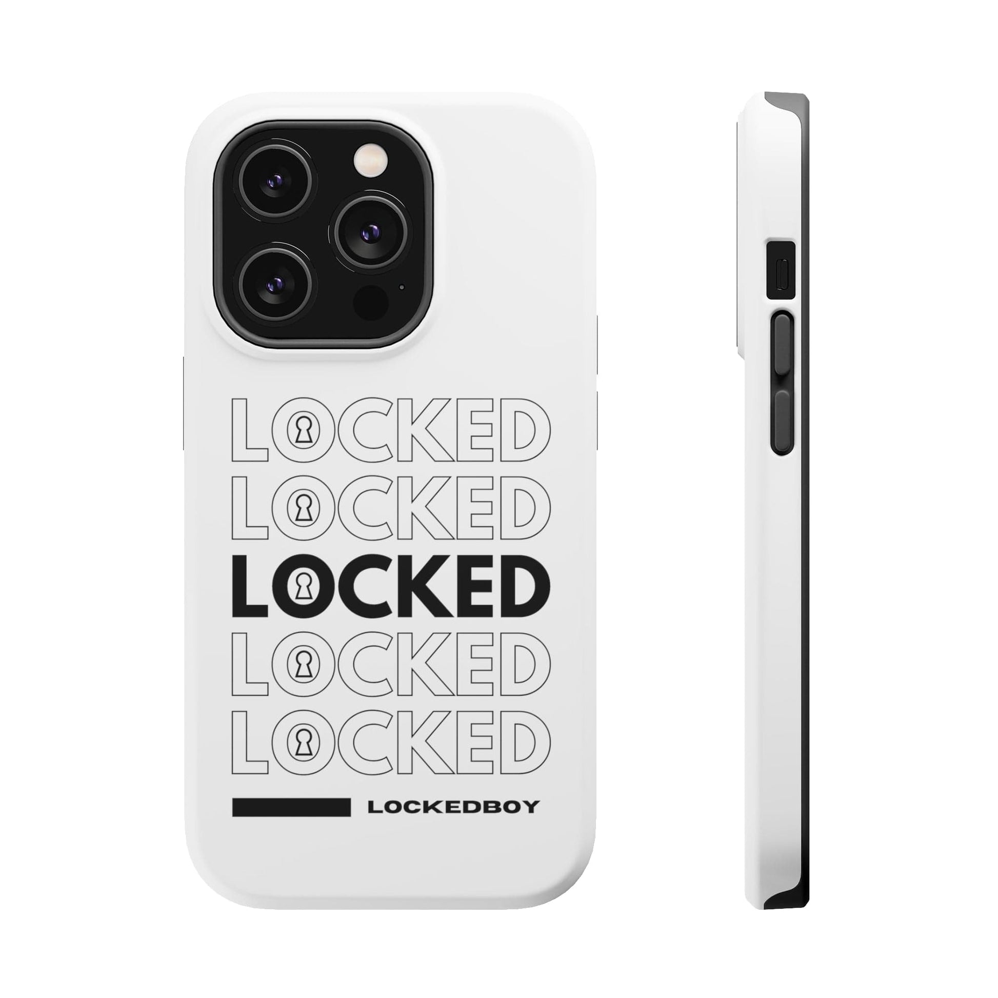 Phone Case iPhone 14 Pro / Matte Lockedboy Bag Inspo MagSafe Tough Cases LEATHERDADDY BATOR