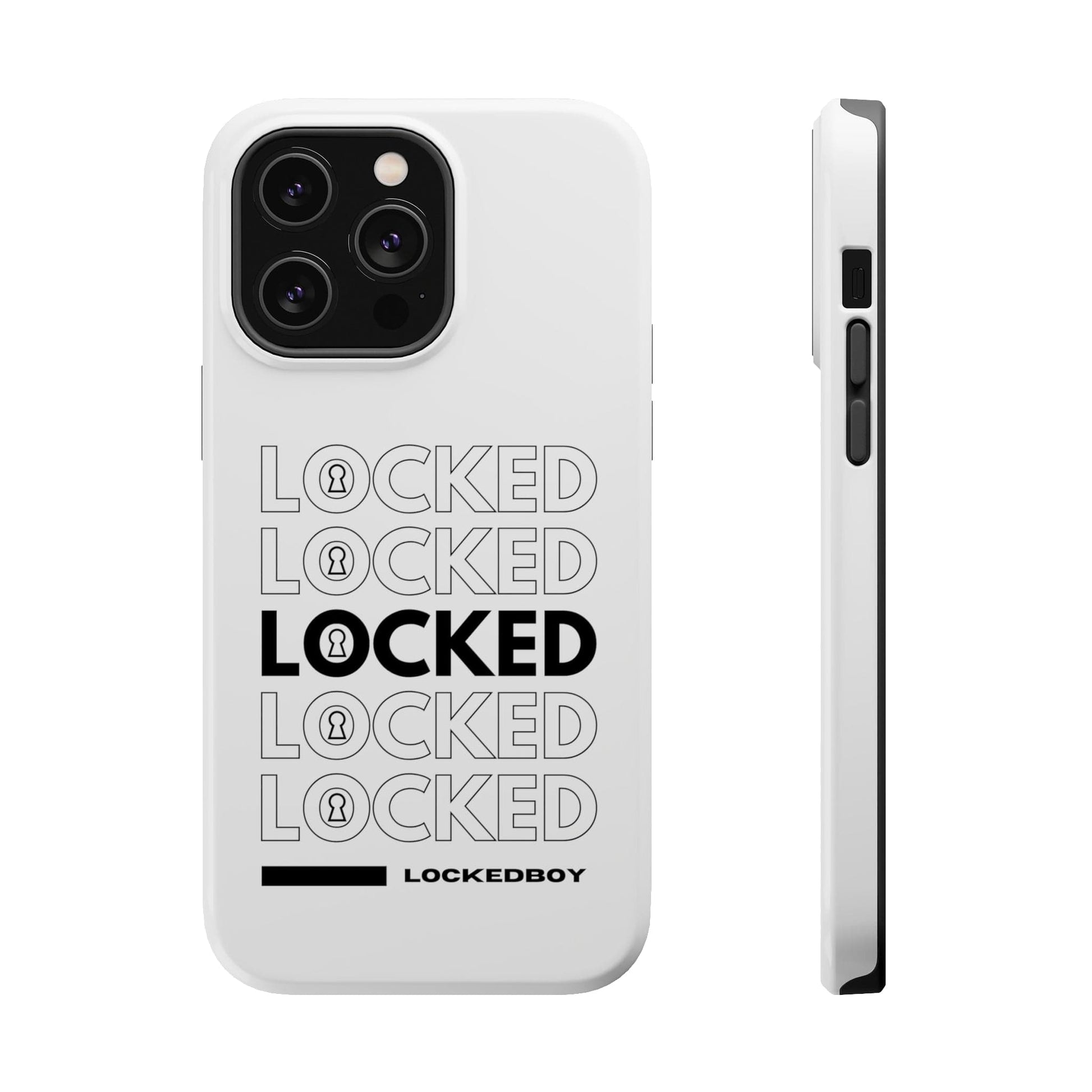 Phone Case iPhone 14 Pro Max / Glossy Lockedboy Bag Inspo MagSafe Tough Cases LEATHERDADDY BATOR