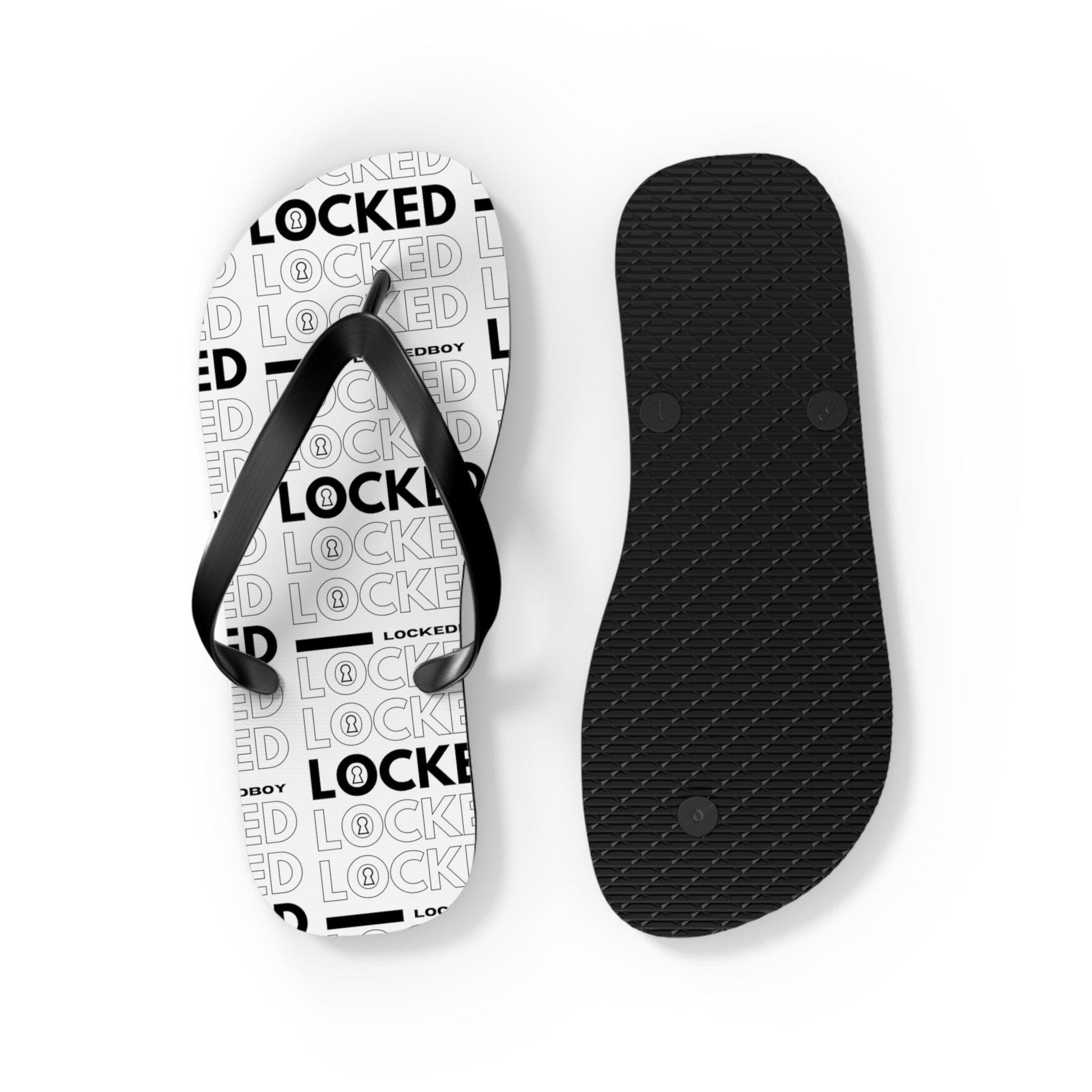 Shoes Lockedboy Bag Inspo Unisex Flip Flops LEATHERDADDY BATOR