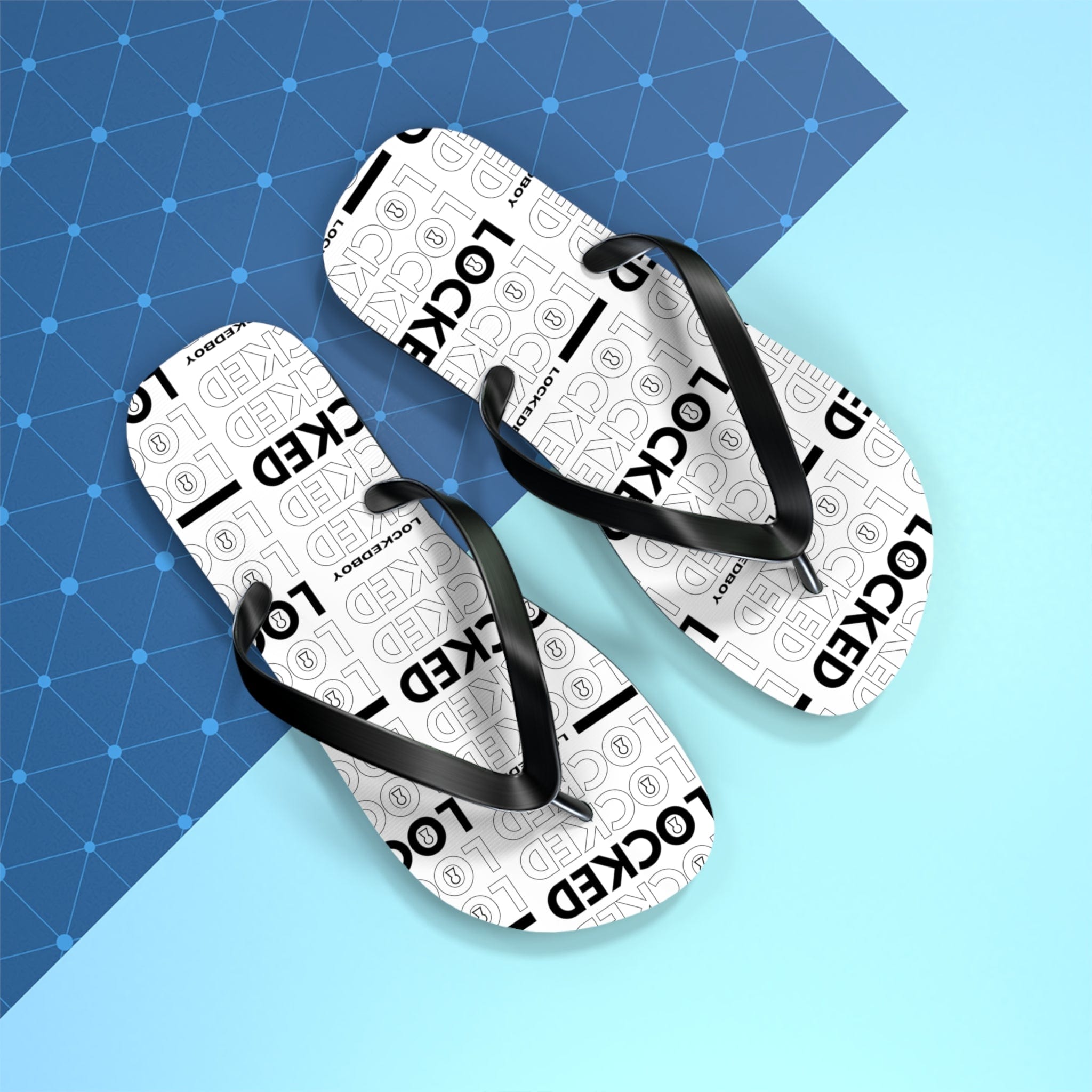 Shoes Lockedboy Bag Inspo Unisex Flip Flops LEATHERDADDY BATOR