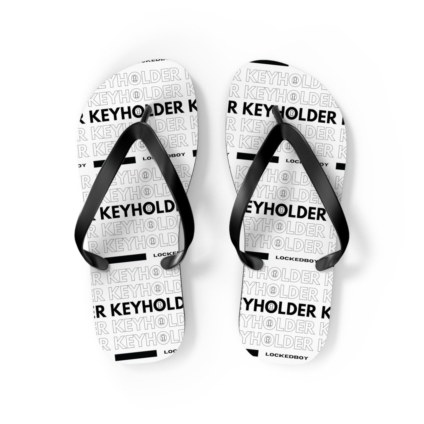 Shoes M / Black sole KeyHolder Bag Inspo Unisex Flip-Flops LEATHERDADDY BATOR