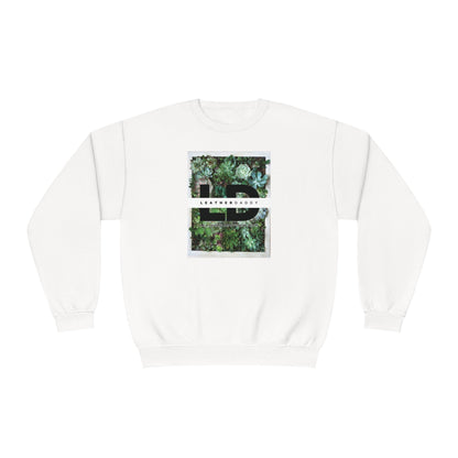 Sweatshirt White / S LeatherDaddy Floral Crewneck Sweatshirt - Succulents LEATHERDADDY BATOR