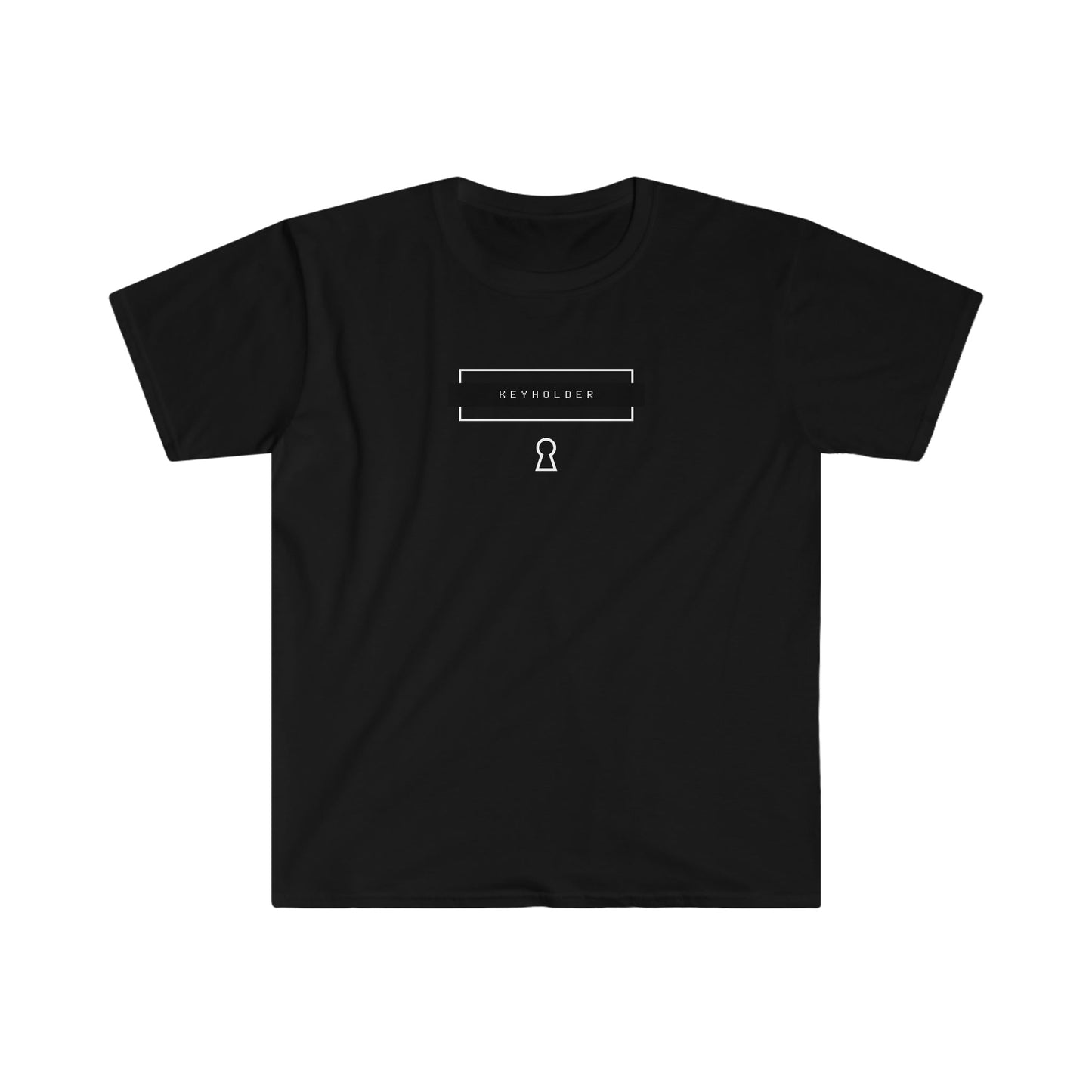 T-Shirt Black / S KEYHOLDER  Player 1 - Chastity Shirts by LockedBoy Athletics LEATHERDADDY BATOR