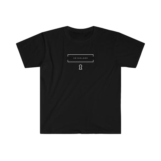T-Shirt Black / S KEYHOLDER  Player 1 - Chastity Shirts by LockedBoy Athletics LEATHERDADDY BATOR