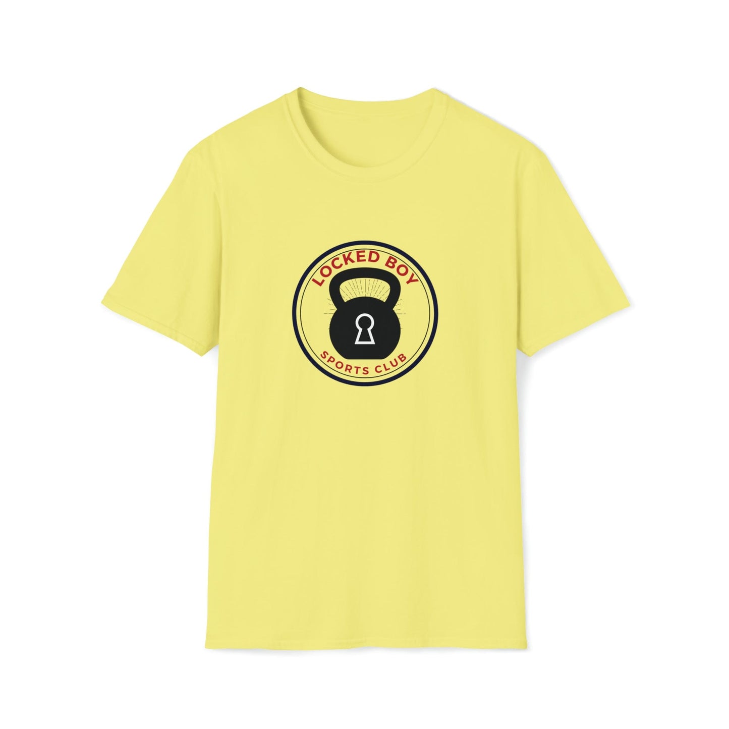 T-Shirt Cornsilk / S LockedBoy Sports Club - Chastity Tshirt Kettlebell LEATHERDADDY BATOR