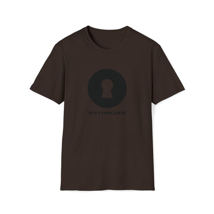 T-Shirt Dark Chocolate / S KeyHolder Lock - Chastity Shirts by LockedBoy Athletics LEATHERDADDY BATOR