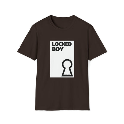 T-Shirt Dark Chocolate / S LockedBoy OG - Lockedboy Athletics Chastity Tshirt LEATHERDADDY BATOR