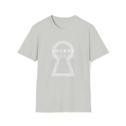 T-Shirt Ice Grey / S Lockedboy KeyHOLE Echo - Lockedboy Athletics Chastity Tshirt LEATHERDADDY BATOR