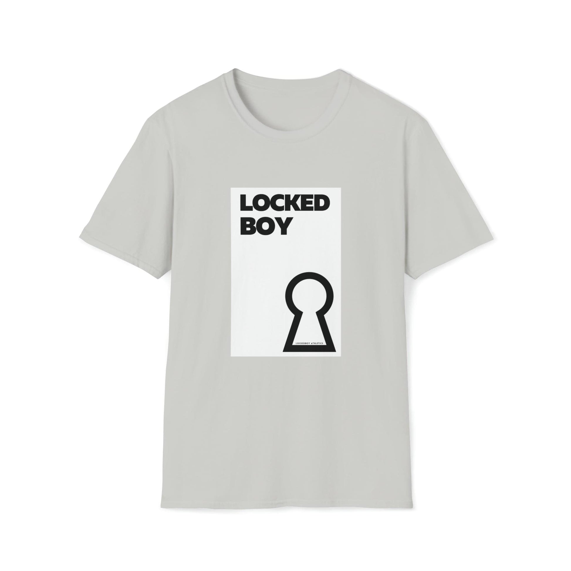 T-Shirt Ice Grey / S LockedBoy OG - Lockedboy Athletics Chastity Tshirt LEATHERDADDY BATOR