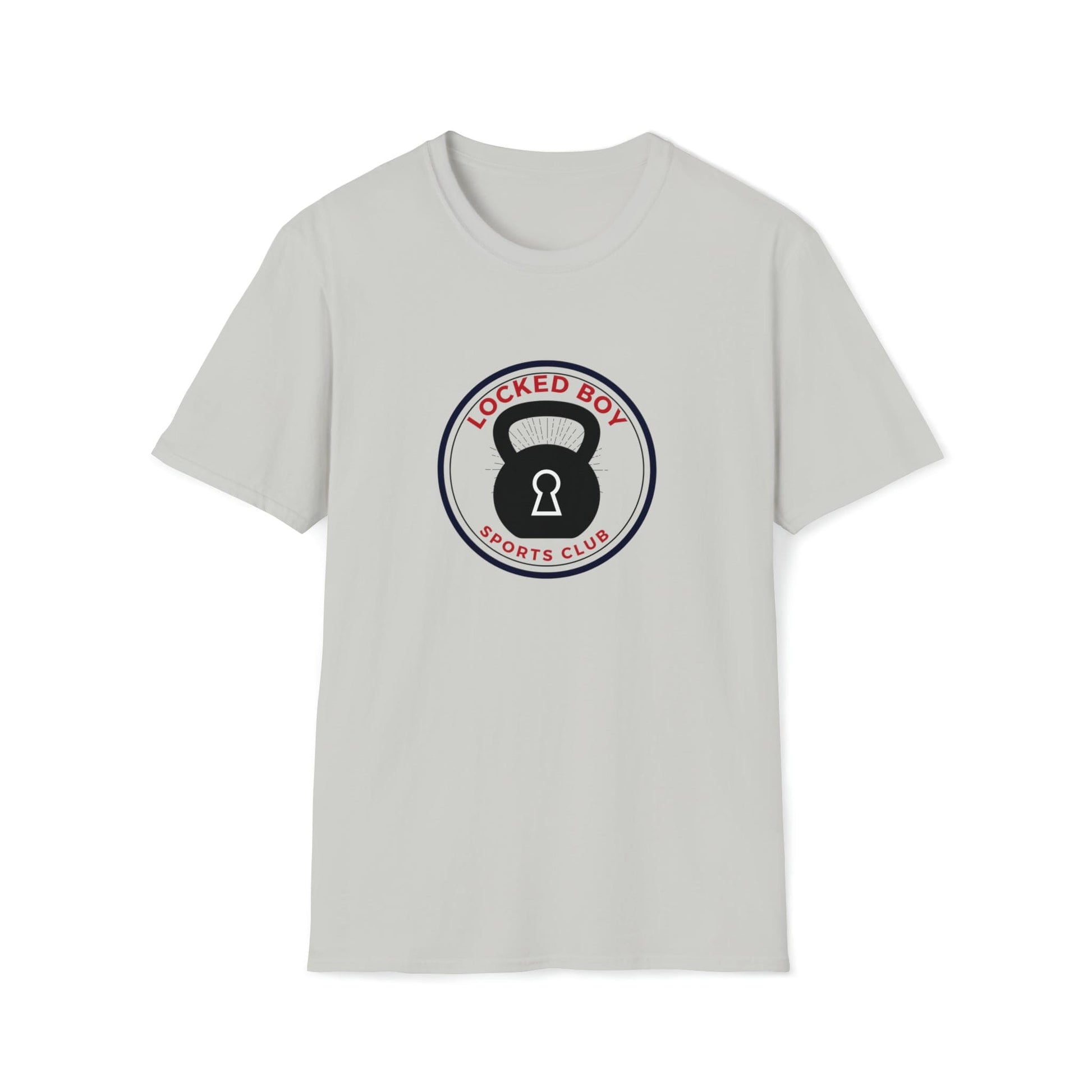 T-Shirt Ice Grey / S LockedBoy Sports Club - Chastity Tshirt Kettlebell LEATHERDADDY BATOR
