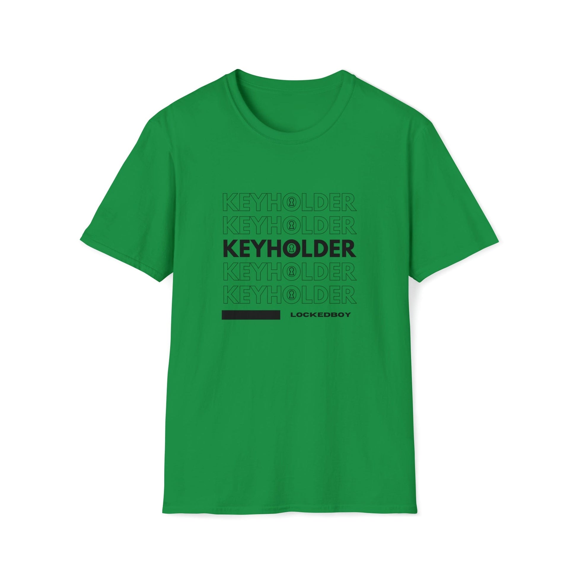 T-Shirt Irish Green / S KEYHOLDER bag Inspo - Chastity Shirts by LockedBoy Athletics LEATHERDADDY BATOR