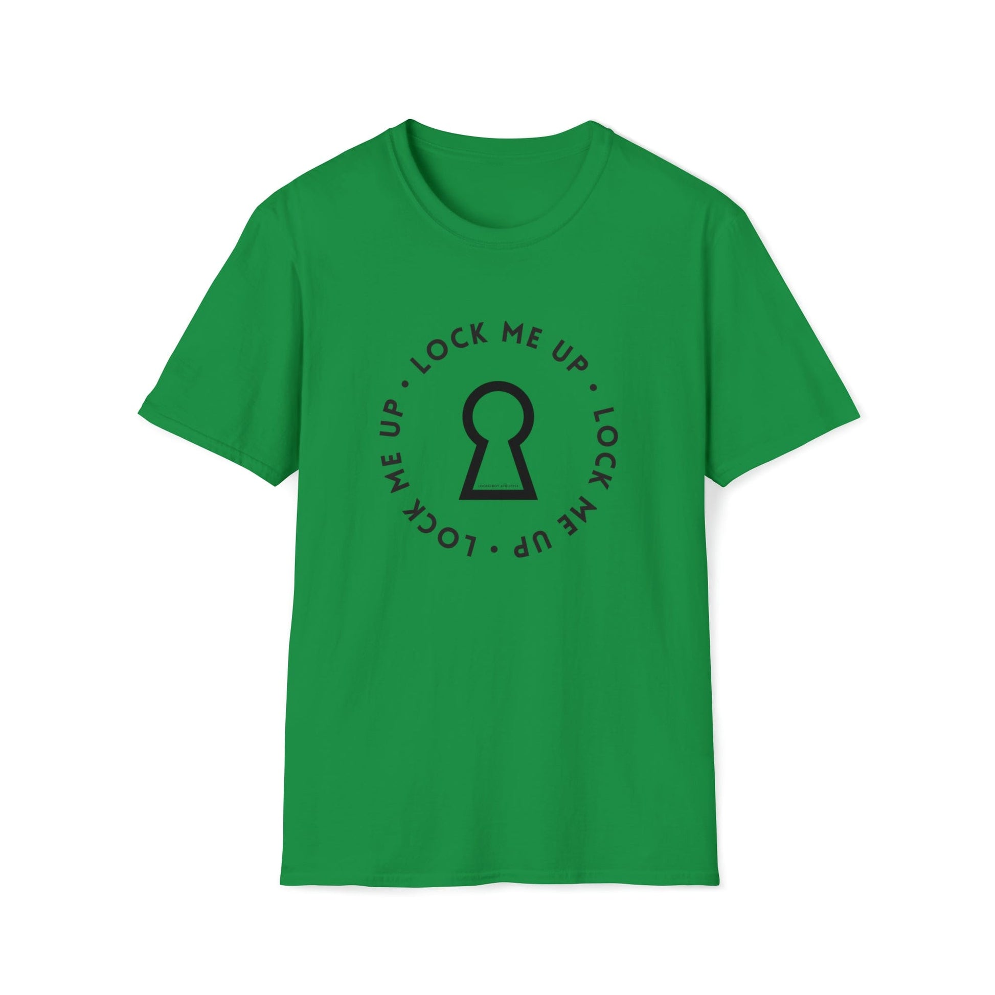 T-Shirt Irish Green / S Lock Me Up - Lockedboy Athletics Chastity Tshirt LEATHERDADDY BATOR