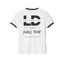 T-Shirt LeatherDaddy Skin Co. Ringer Tee — Logo Graphic T-Shirt LEATHERDADDY BATOR